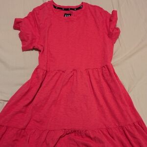 GAP Casual Dress in Bright Pink